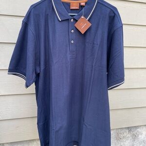 Classic Navy Polo Shirt by [Brand]